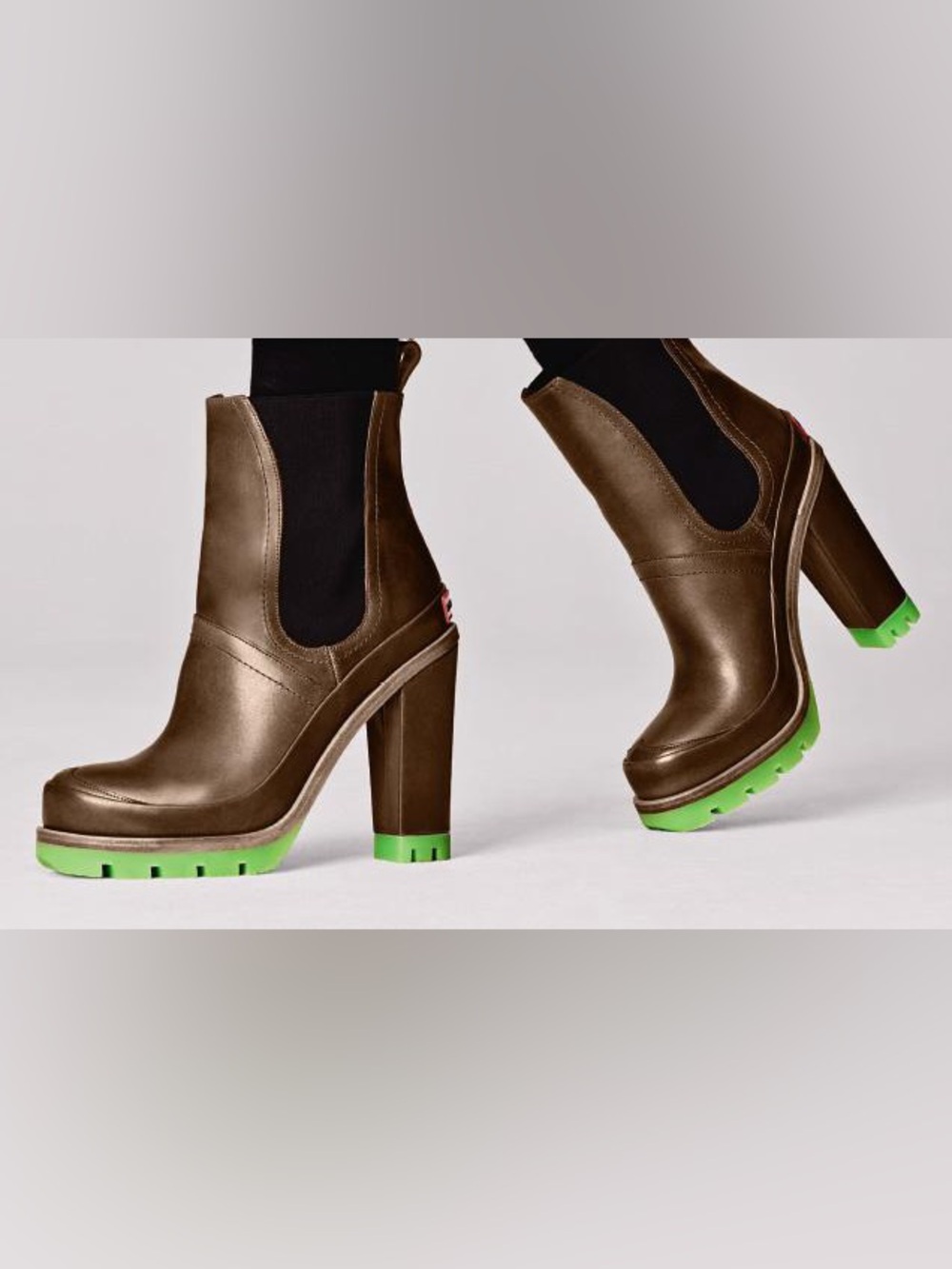 High Heel Chelsea Boots